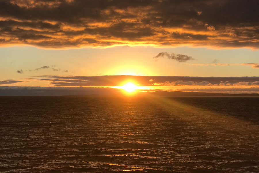 pôr do sol em casapueblo
